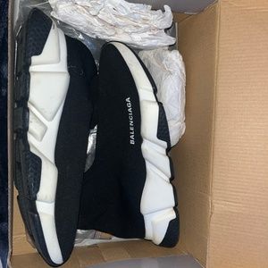 Balenciaga Socks Black and white